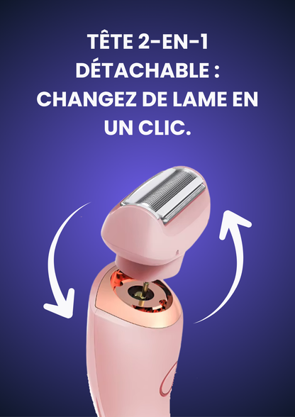 Épilateur & Rasoir 2-en-1 Silkea®
