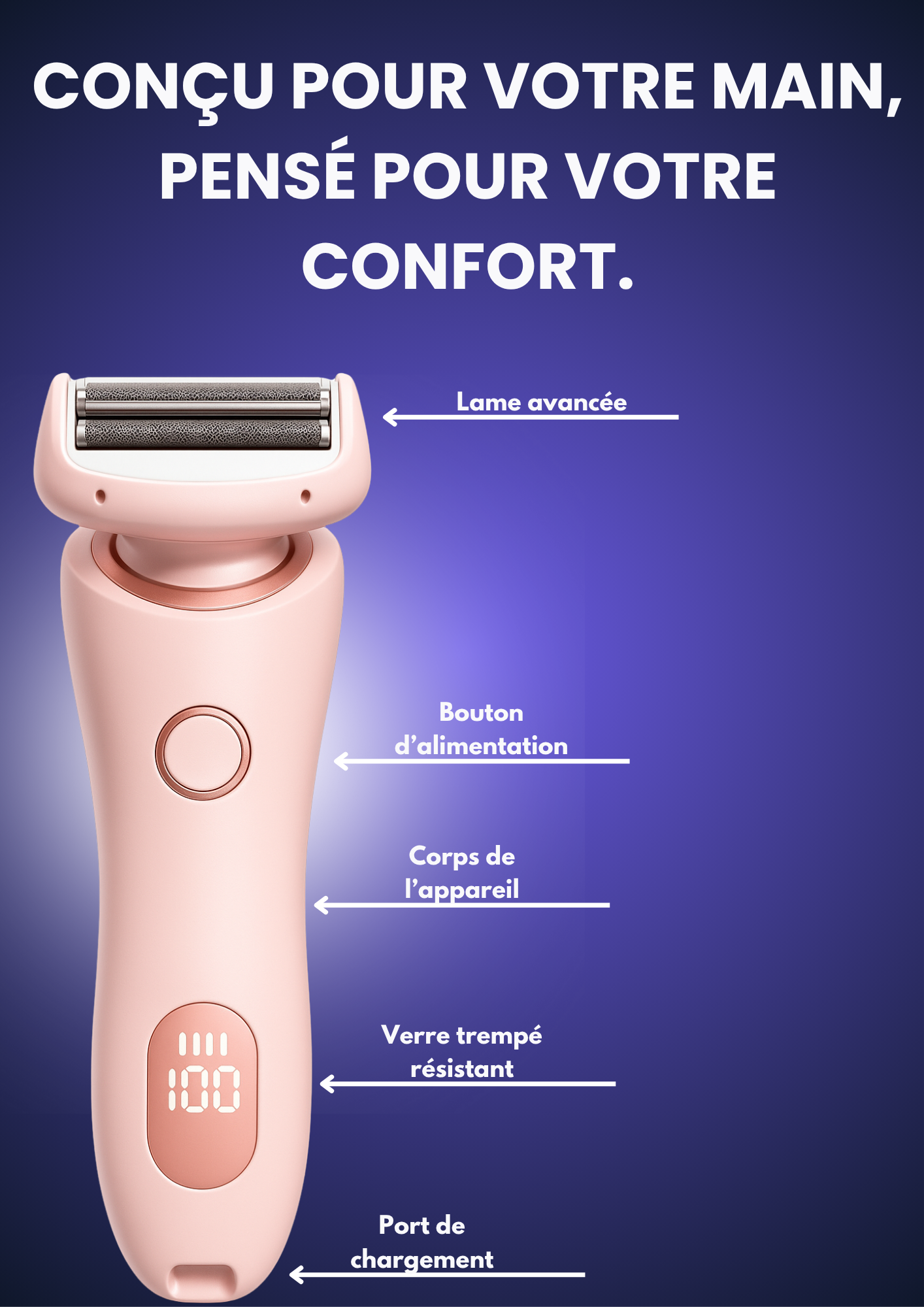 Épilateur & Rasoir 2-en-1 Silkea®