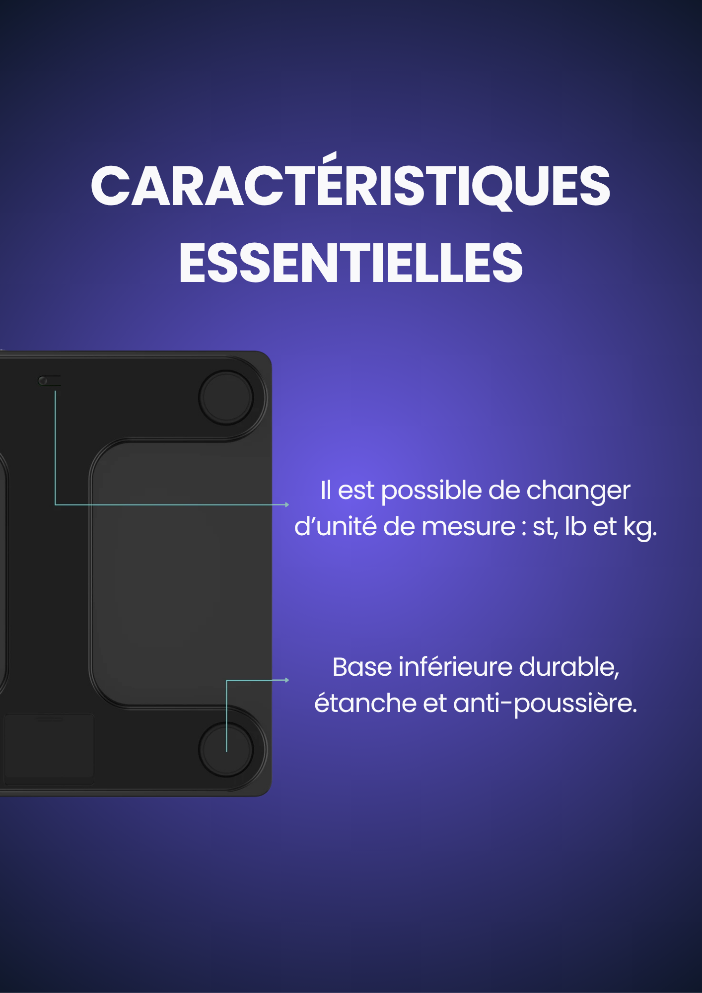 Balance connectée Insmart®